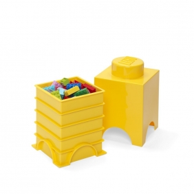 LEGO, Pojemnik klocek Brick 1 - Żółty (40011732)